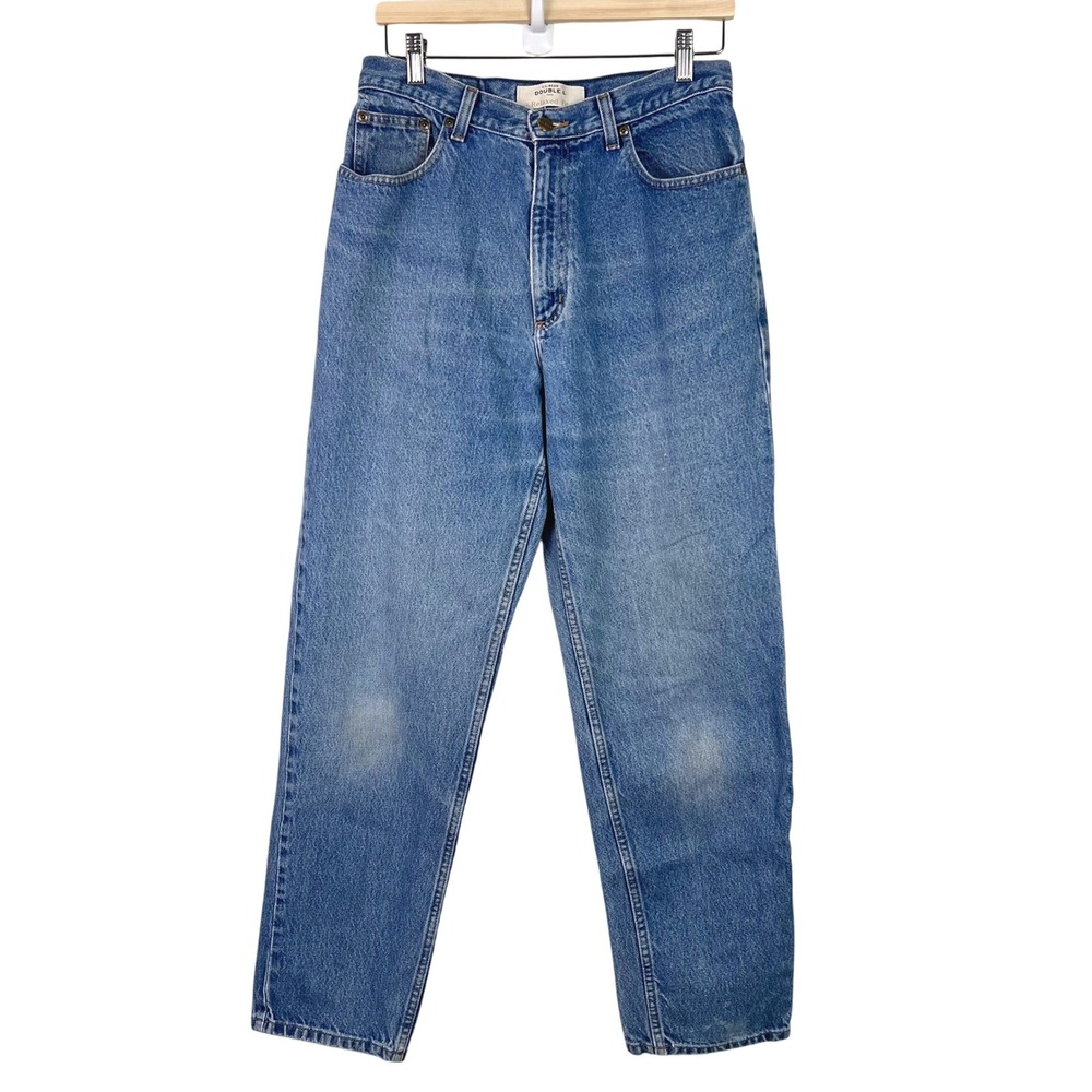 LL Bean‎ Double L Relaxed Fit Jeans Womens 12 MT Medium Wash High Rise Blue